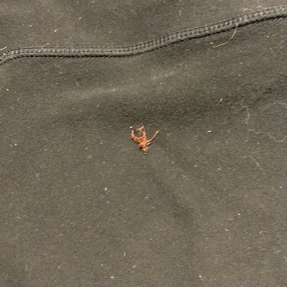 Lululemon Reversible Black Yoga Shorts Sz 8 Spandex - Picture 7 of 8